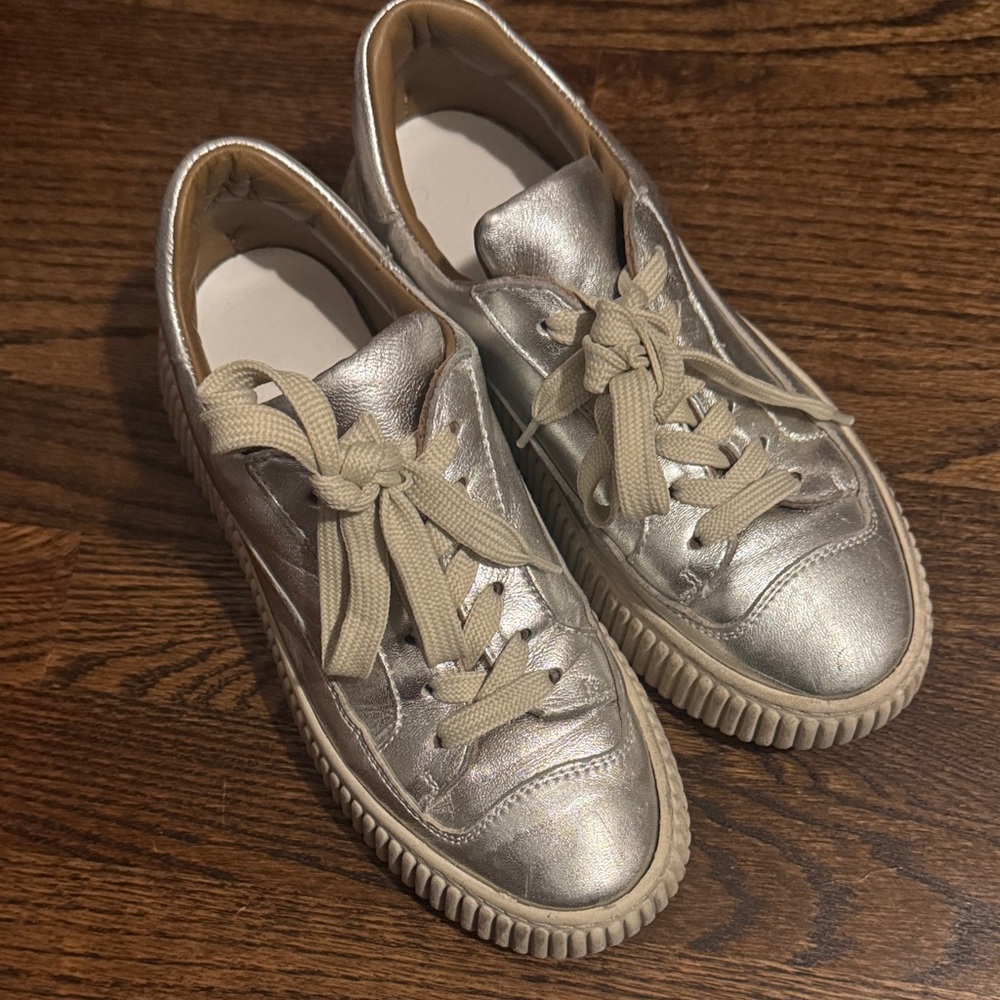 Silver Women's Sneakers